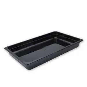Polycarb. Food Pan-1/1 Size, 65Mm Black Trenton