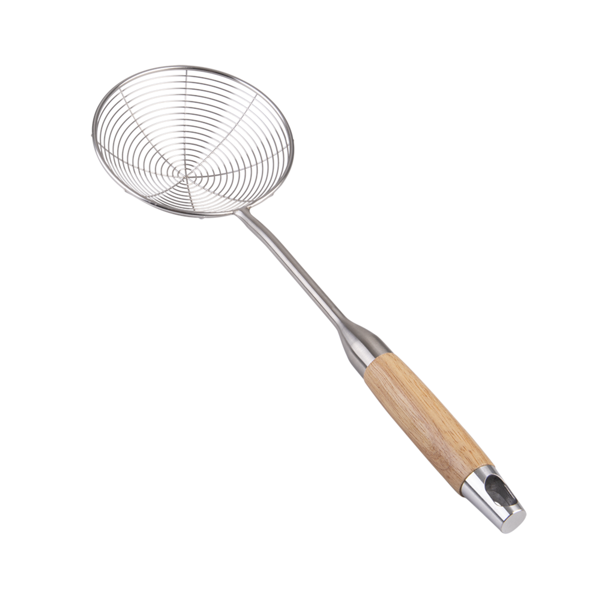 Wok Wire Skimmer W/ Beechwood Handle