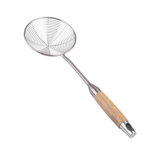 Wok Wire Skimmer W/ Beechwood Handle