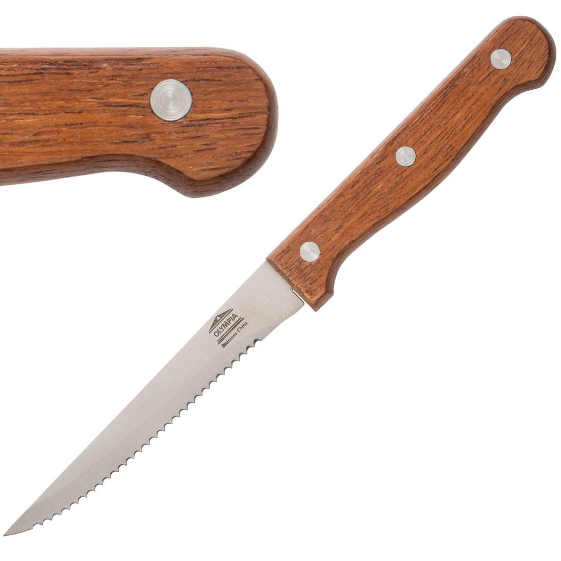 Steak Knife - Wooden Handle Uropa