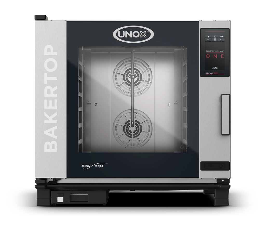 Unox BAKERTOP MIND.Maps ONE – 600x400 Electric Combi Oven Steamer (4, 6 or 10 Tray)