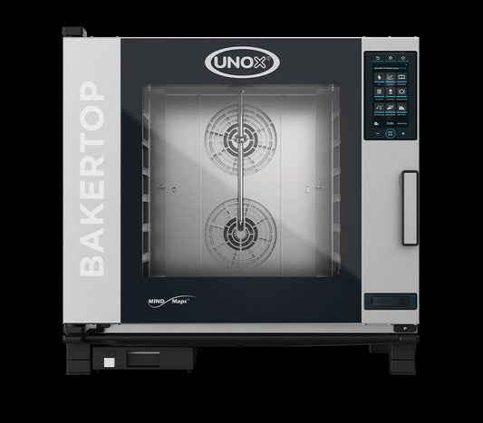 Unox  XEBC-06EU-EPLM BAKERTOP MIND.Maps PLUS 6 Tray 600x400 Electric Combi Oven Hinge on Right Side