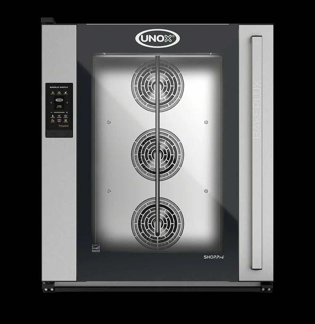 Unox  XEFT-10EU-ETLV BAKERLUX SHOP.Pro TOUCH Camilla.Matic 10 Trays 600x400 Convection Oven Hinge on Right Side Unox