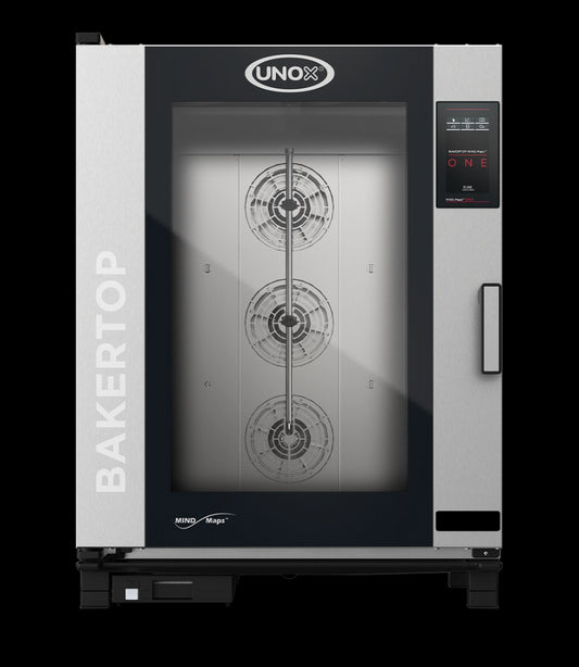 Unox  XEBC-10EU-E1LM BAKERTOP MIND.Maps ONE 10 tray 600x400 Electric Combi Oven Hinge on Right Side