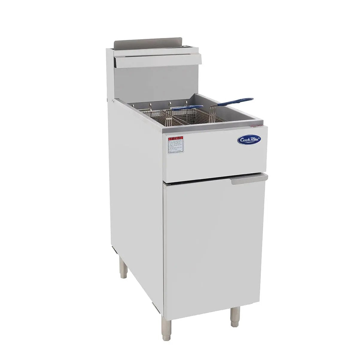 Product image of CookRite ATFS-50-NG 4 Tubes Gas Deep Fryer W395 X D765 X H1128