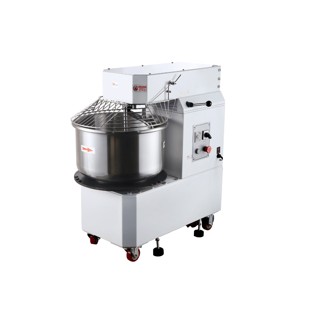 Yasaki Tilting Head Removable Bowl Spiral Mixer Commercial Heavy-Duty Bakery Dough Machine FED