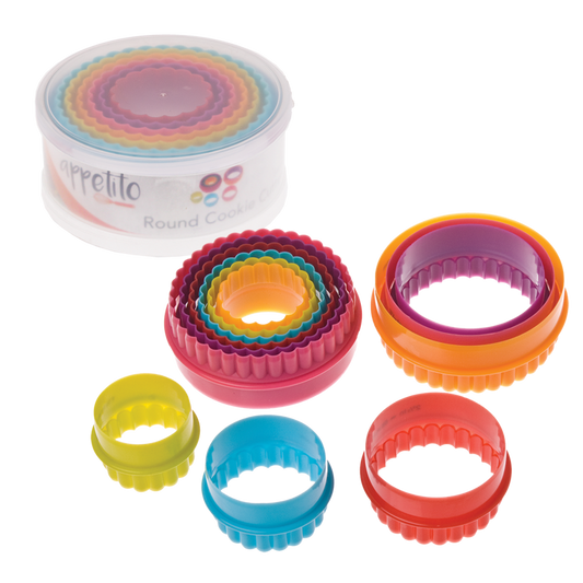 COOKIE SET ROUND MULTI COL