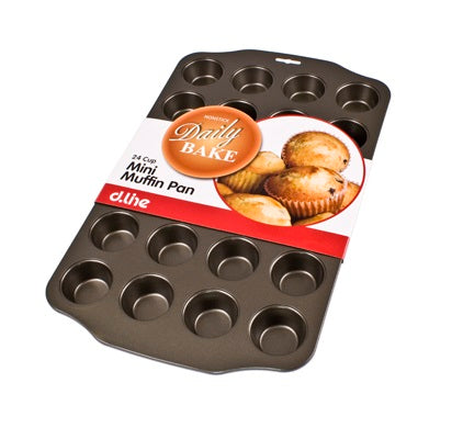 Mini Muffin Tray -Non Stick 24Cup