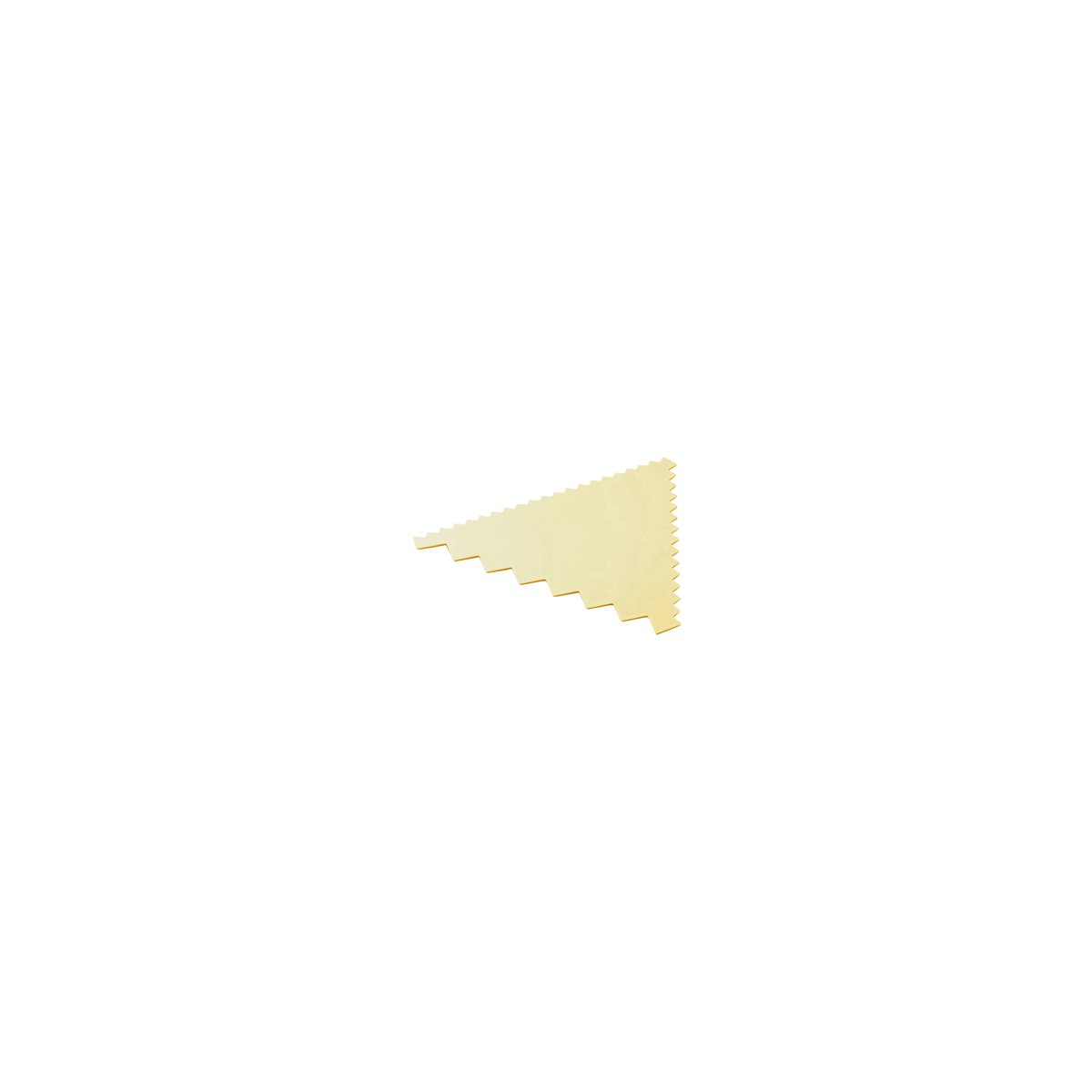 31423 Thermohauser Scraper Comb Triangle 93x83mm Tomkin Australia Hospitality Supplies