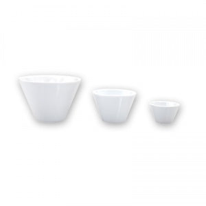 Melamine White V-Shaped Bowl -130Mm