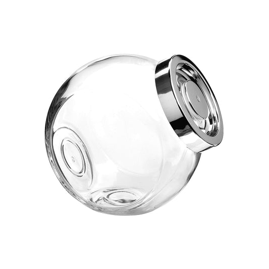 330-450 Bormioli Rocco Pandora Jar Chrome Lid Tomkin Australia Hospitality Supplies