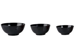 Melamine Black Noodle Bowl - 110Mm