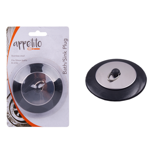 S/S DELUX SINK PLUG