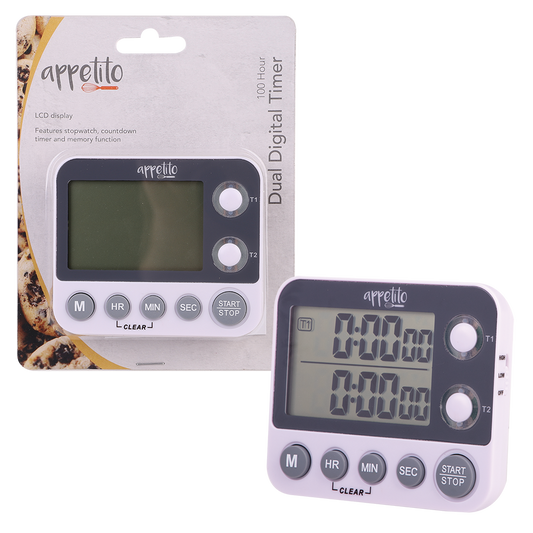 DUAL DIGITAL TIMER 100HRS