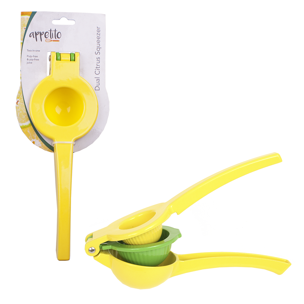 DUAL CITRUS SQUEEZER