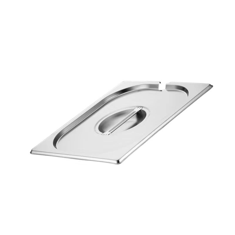 GASTRONORME PAN - S/S - 1/9 - Notched Lid