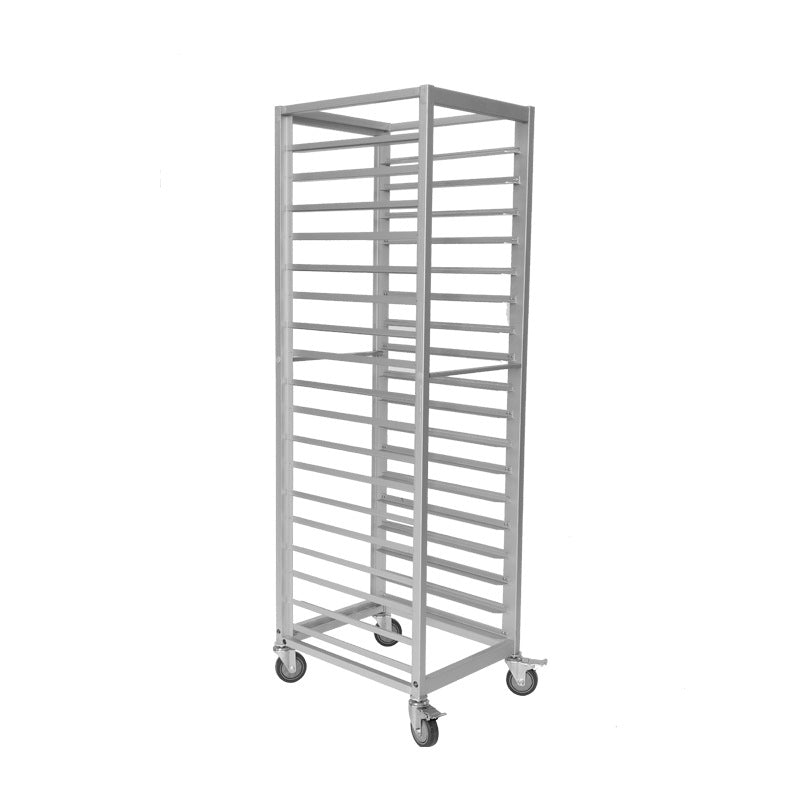 Baking Tray Trolley 18 Tiers - Silver - Heavy Duty - 603x470x1790mm