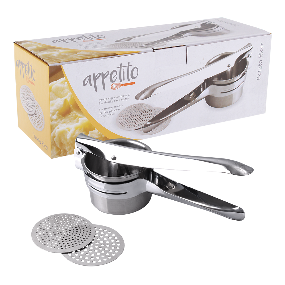 S/S & CHROME POTATO RICER