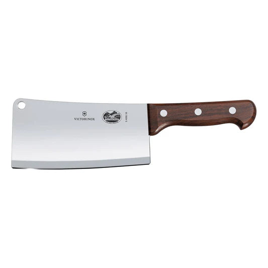 Kitchen Cleaver, Straight Edge 18cm - Wood