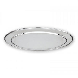 Oval Platter-S/S,Hd, 300Mm(12")