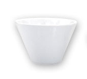 Melamine White V-Shaped Bowl - 177Mm