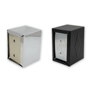Napkin Dispenser-160X100X125Mm "E" Fold   Black Body