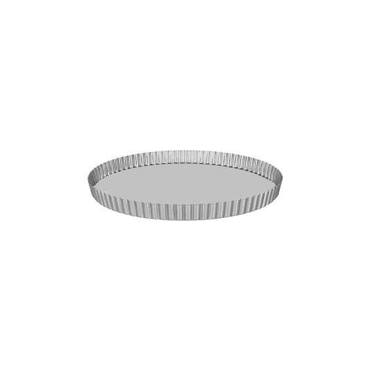 64132 Guery Quiche Pan Round Fluted Loose Base 320x25mm Tomkin Australia Hospitality Supplies