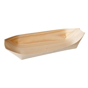 Oval Boat-Pine Wood -Pack 50 115Mm