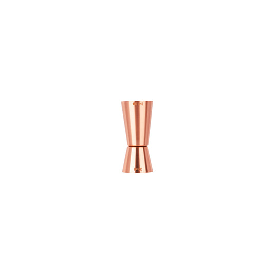 77081 Chef Inox Chef Inox Jigger 30/60ml Copper Tomkin Australia Hospitality Supplies