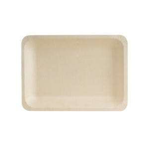 Rect Plate-Bio Wood, 220X120Mm (10 Pcs/Pack)