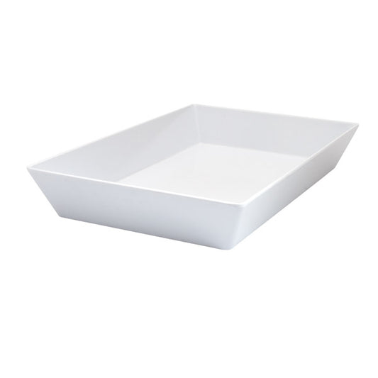 Melamine Deep Dish-450X300X70Mm, White