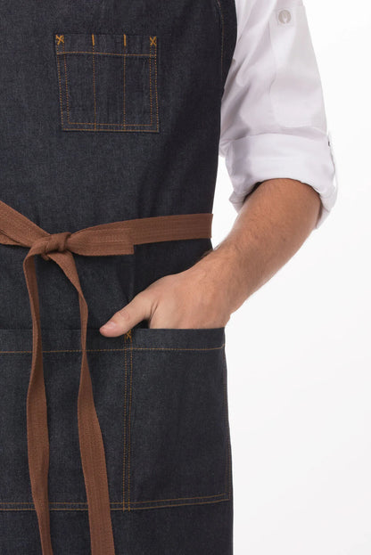 Memphis Chefs Bib Apron Large Bib