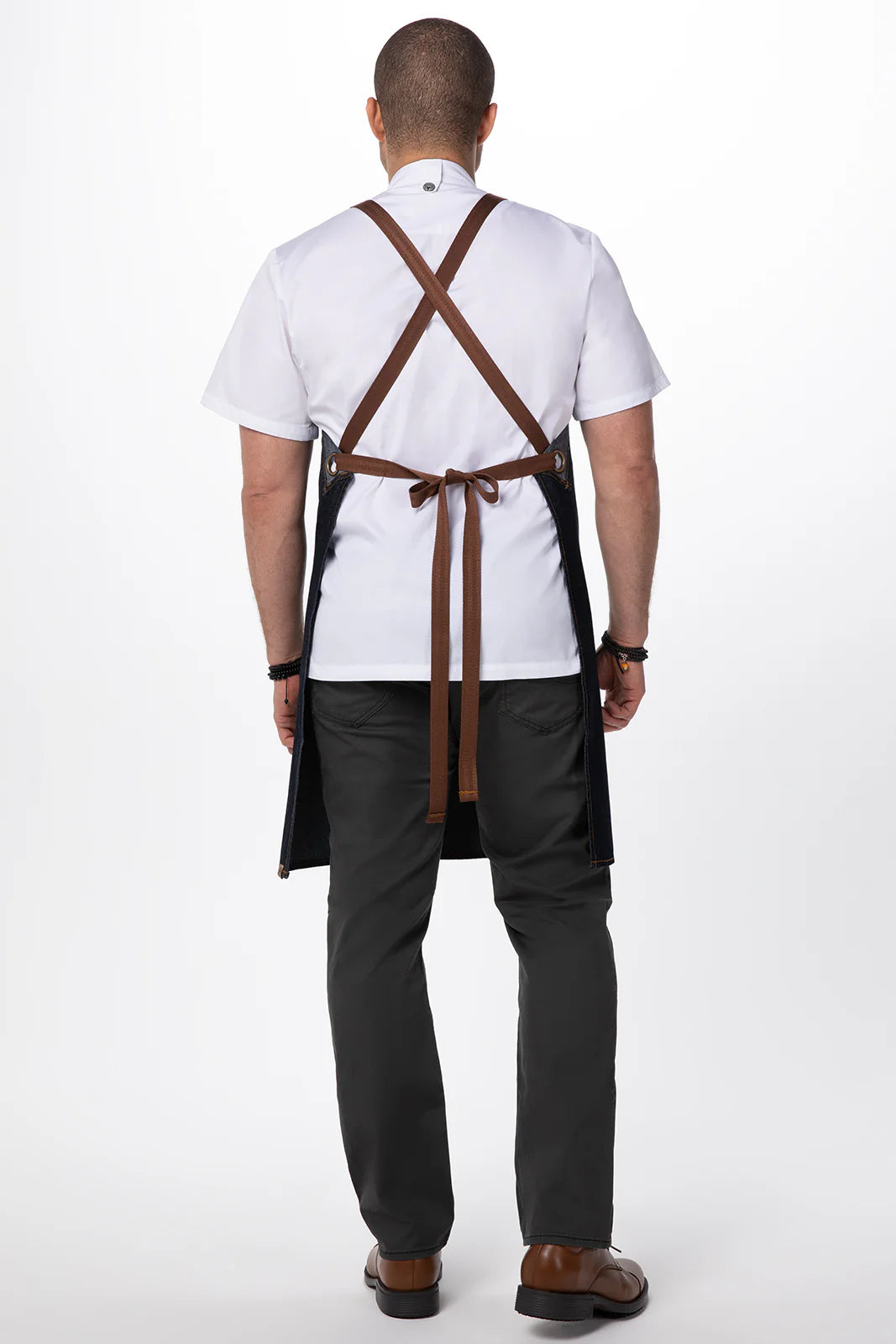 Memphis Denim Cross Back Apron Cross Back