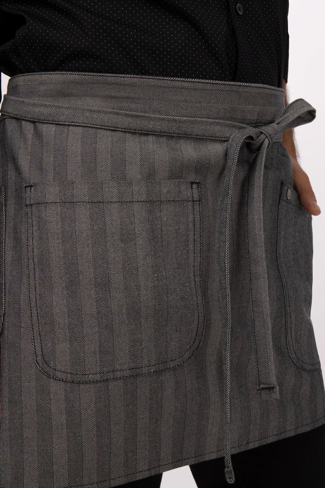 Seattle Half Bistro Apron - 1/2