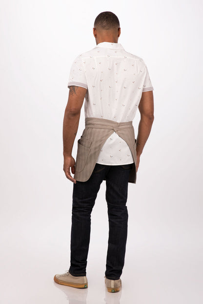 Seattle Half Bistro Apron - 1/2