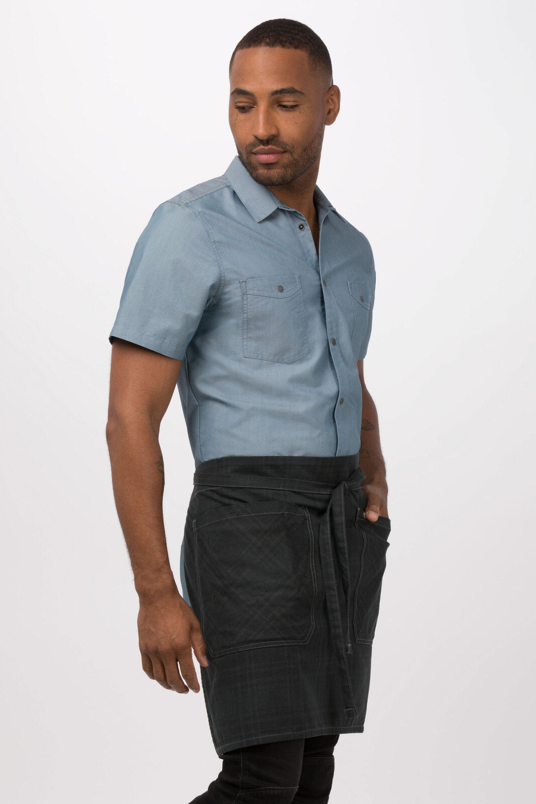 Olympia Half Bistro Apron - 1/2
