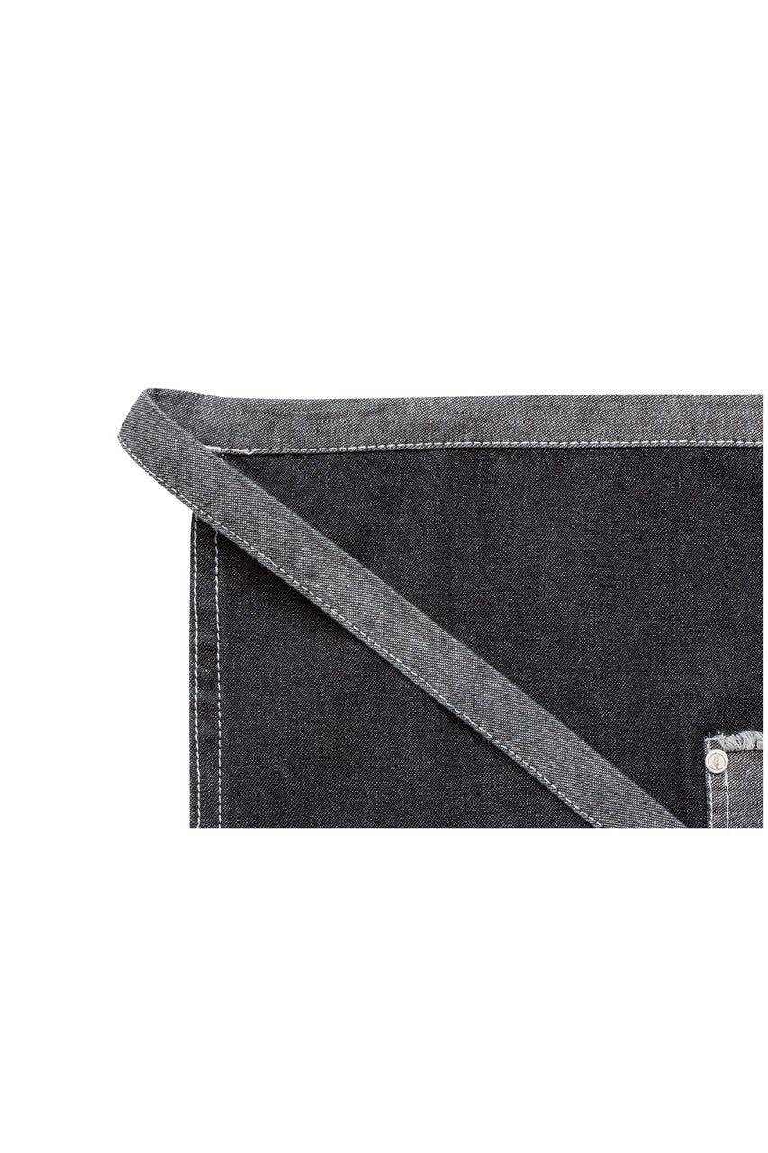 Bronx Half Bistro Apron Black - 1/2