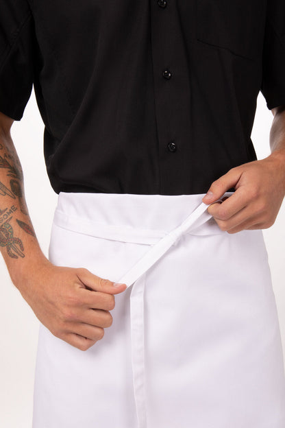 Four-Way Apron 1/4 - White