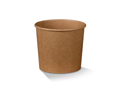 500 pcs PE coated brown kraft bowl 8-32OZ