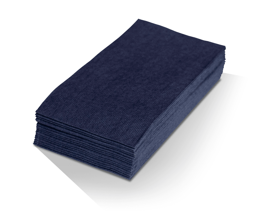 Black Quilted 2ply Dinner Napkin -1/8 GT fold 1000 pcs