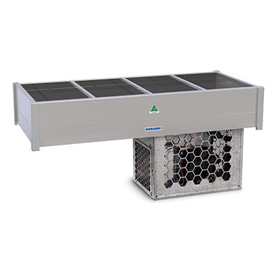 Roband Refrigerated Bain Marie 8 x 1/2 size, pans not included, double row