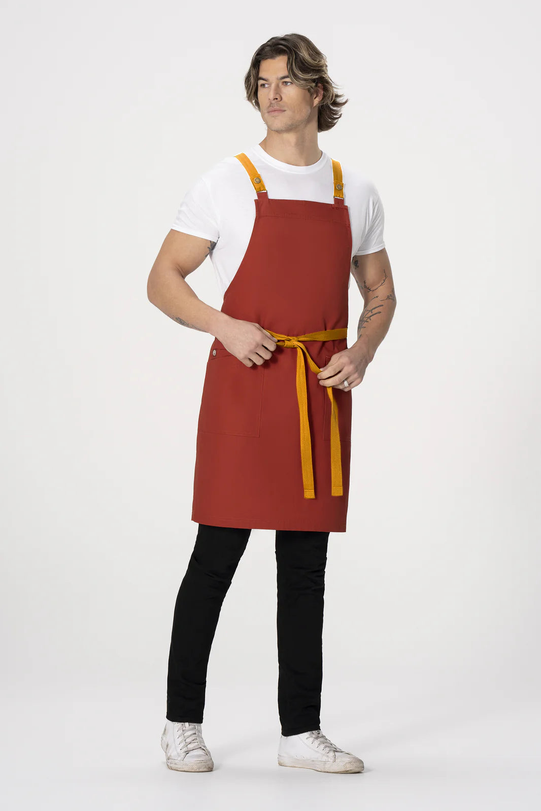 Lockharte Cross Back Apron Cross Back