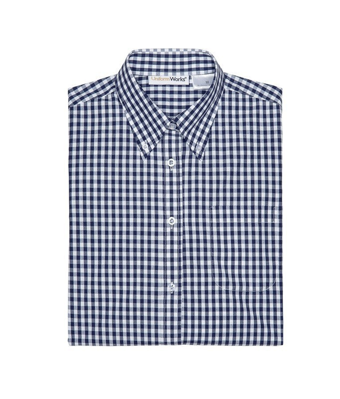 Gingham Men's Dress Shirt