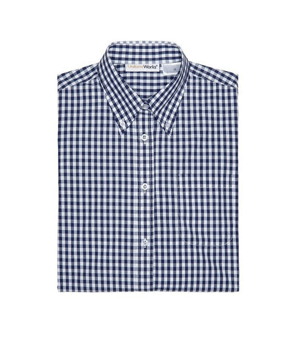 Gingham Men's Dress Shirt