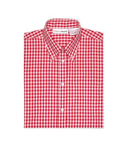 Gingham Men's Dress Shirt