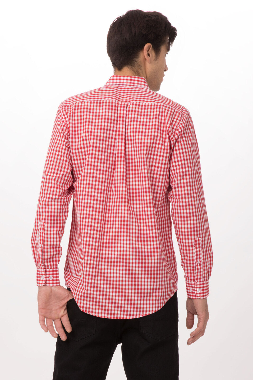Gingham Men's Dress Shirt