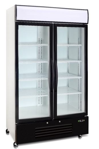 Double Door Display Freezer 726L