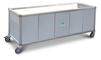 Roband Food Bar and Bain Marie Trolley, 4 pans size - ET22