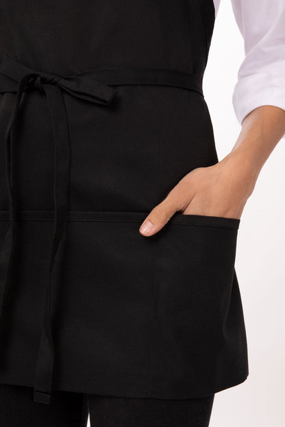 Three Pocket Apron Bib