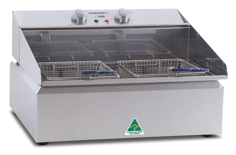 Roband Single Pan/Double basket fryer 11lt - F111
